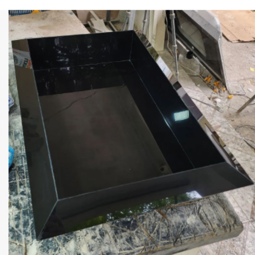 Nicho Borda Diamante 0,60 x 0,40 x 0,10 Preto - Polido - Image 4