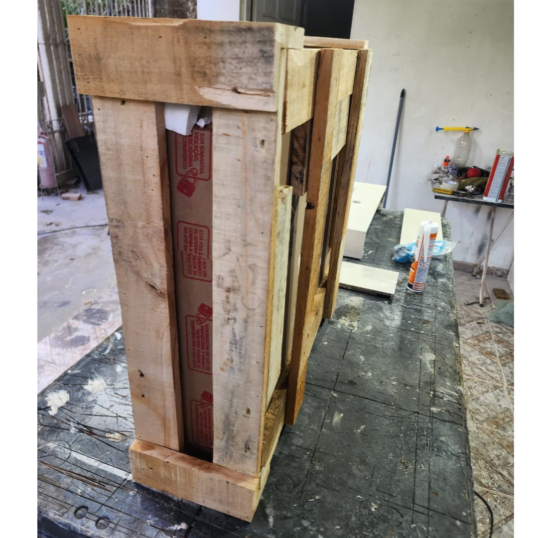 Kit Completo: Cuba Esculpida 60x45x10 + Nicho 0,60 X 0,40 Calacata Acetinado - Image 6