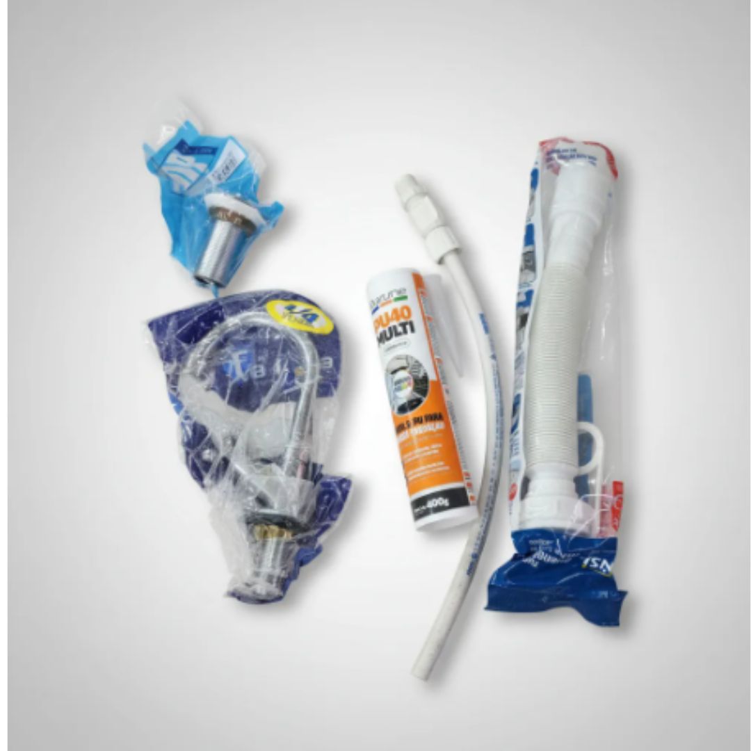 Kit Completo: Cuba Esculpida 60x45x10 + Nicho 0,60 X 0,40 Calacata Acetinado - Image 7