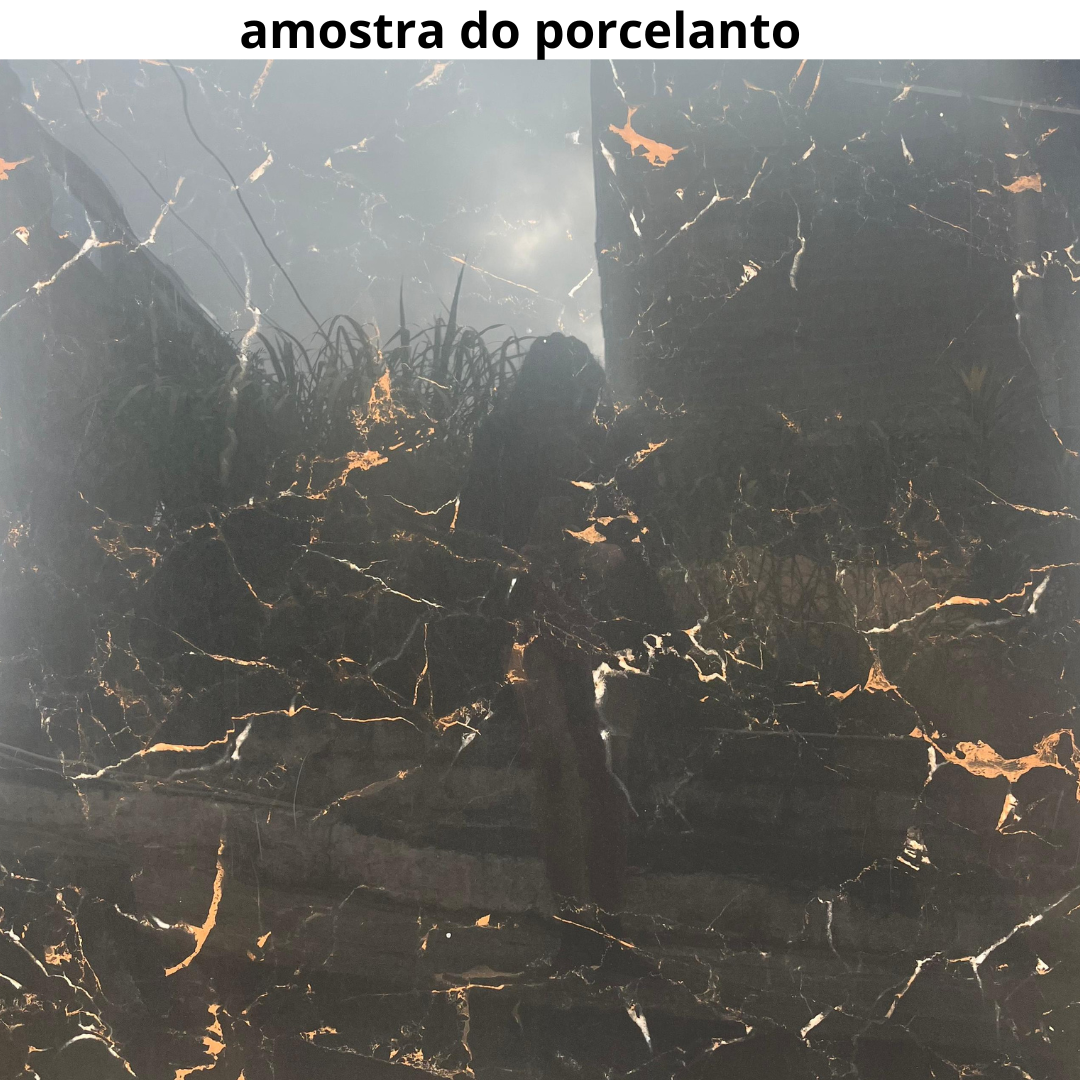 Cuba Esculpida Modelo Raso 0,60 X 0,45 X 0,05 C/ Plateleira. preto rajado polido - Image 4